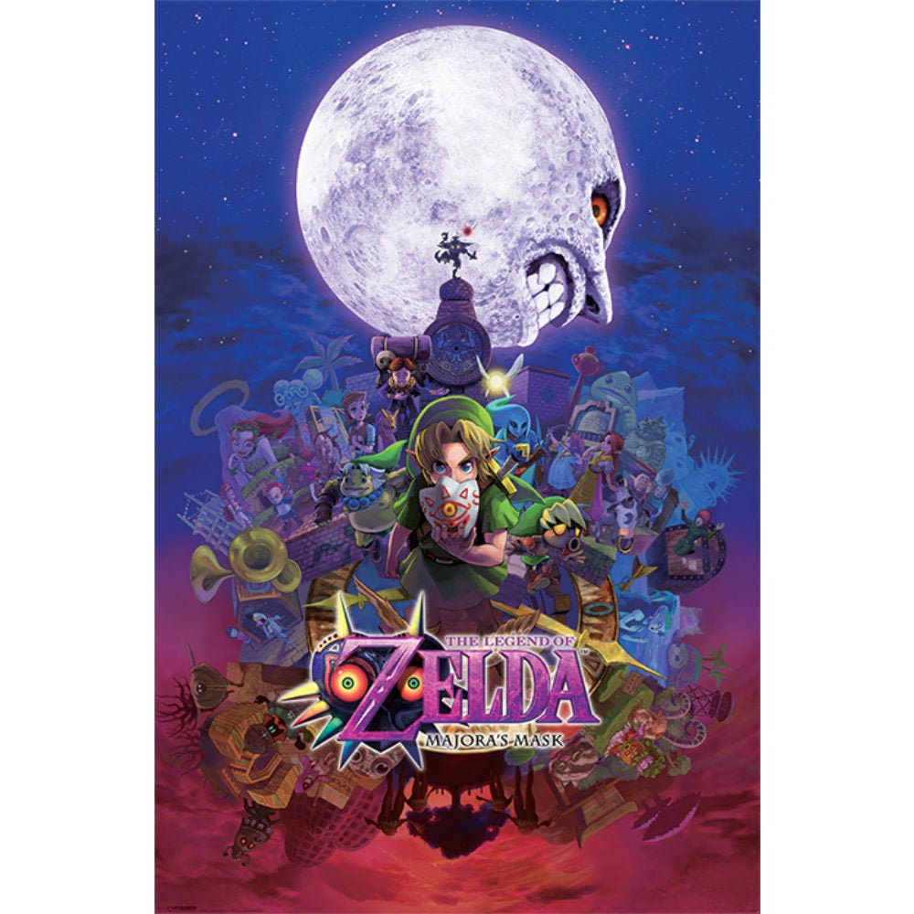 THE LEGEND OF ZELDA ゼルダの伝説 - Majora's Mask / ポスター - PGS